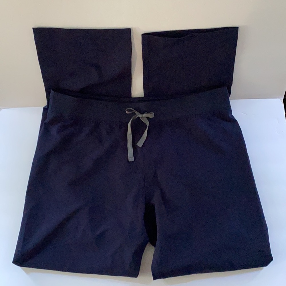 Figs Navy Straight Leg Pants - Picture 2 of 12